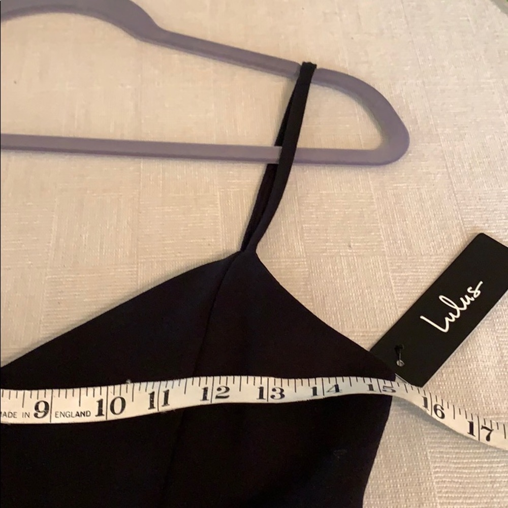Lulu's Iconic Black Mini Dress - Picture 6 of 8